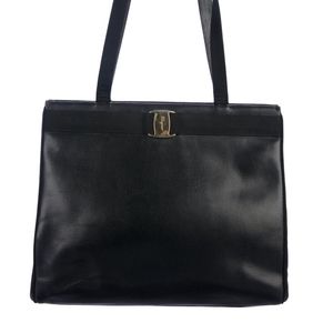 Savaltore Ferragamo Vintage Embossed Vara Tote